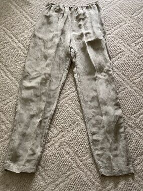 Kleen pull-on trousers Lagenlook Minimalist Cottagecore Textured Size S